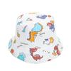 1 Stück Baby Neuer Cartoon Fischer Dinosaurier Hut Frühling und Sommer Sonnenschutz Dünner Hut Kinder Reise Niedlich und Atmungsaktiv
