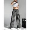 2024 Cross-border Teen Camouflage Elastic Drawstring Wide-Leg Pants