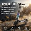 Scuter Electric APEFOX T90 pentru Adulți Motor Dublu 2*2100W Pliabil E-Scuter 60V 31.2AH Roată Off-Road de 13 Inch Scuter Electric Off-Road