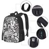 A Medley Of Mushrooms Hot Sale Schoolbag Backpack Fashion Bags Mushrooms Fungus Lover Fungi Pen Drawing Nature Lover Pen Art