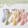 Newborn Mid-Calf Cartoon Socks - Non-Binding, Non-Slip, Boneless Cotton for Spring & Autumn
