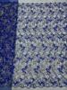 Blue African Tulle Lace Fabric 2025 French Net Sequins Fabric Sewing Embroidery With Groom Lace Tulle Mesh Nigeria Party Dress