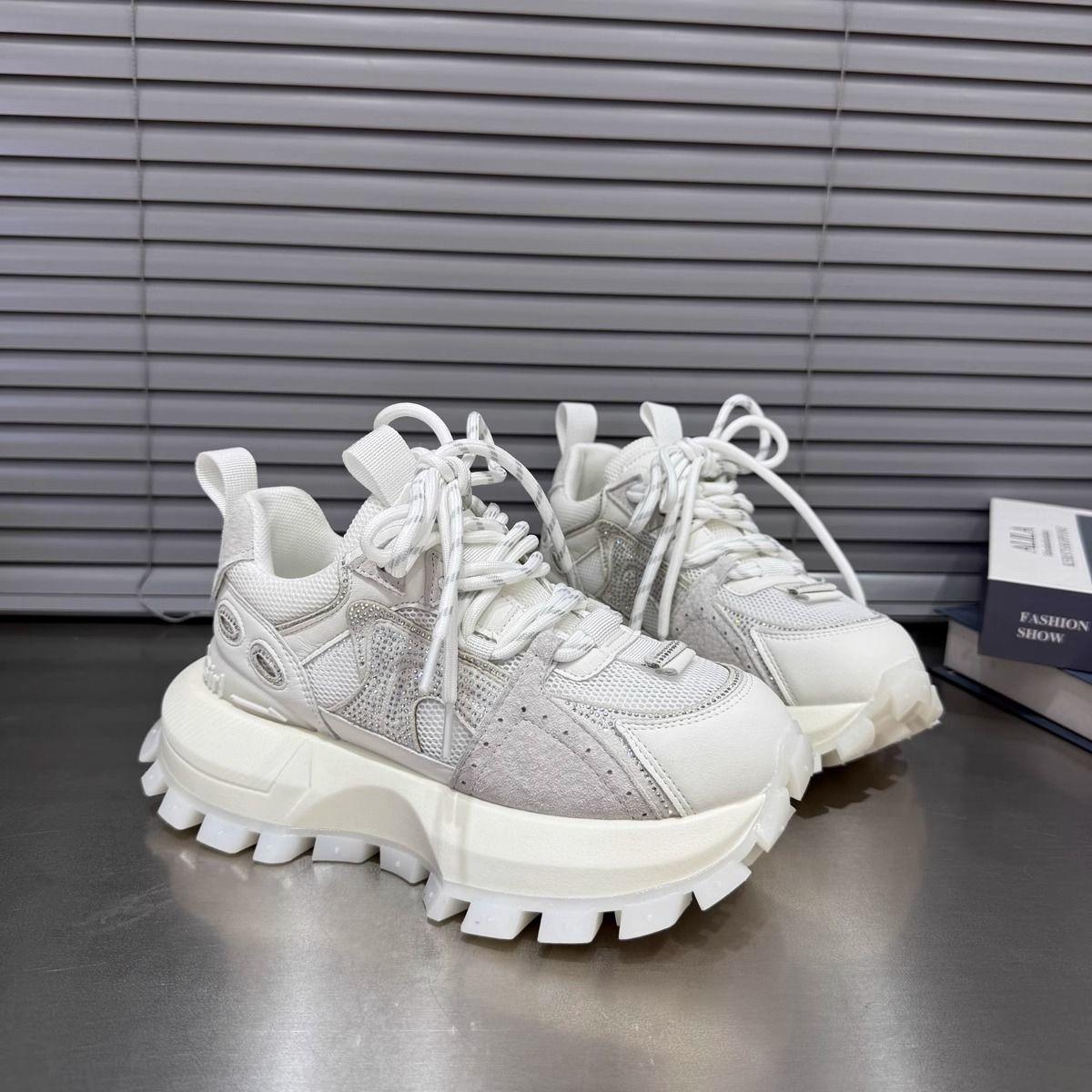 

Sports color matching women s spring and summer new small and versatile casual Forrest Gump sports shoes 40 жовтий