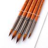 5Pcs Artist Nylon Hair Paint Brushes Acrylic Watercolor Oil Painting Pen