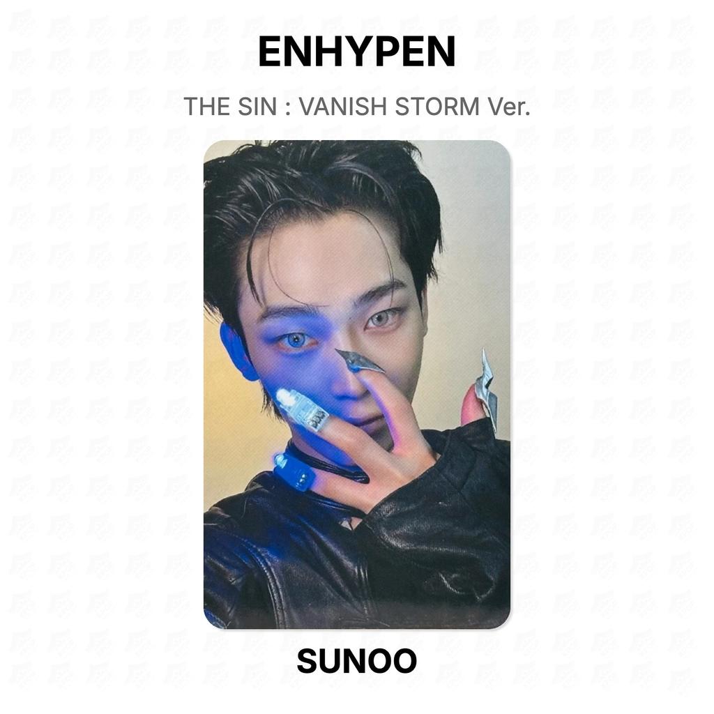 ENHYPEN THE SIN : VANISH STORM Ver. Official Photocard