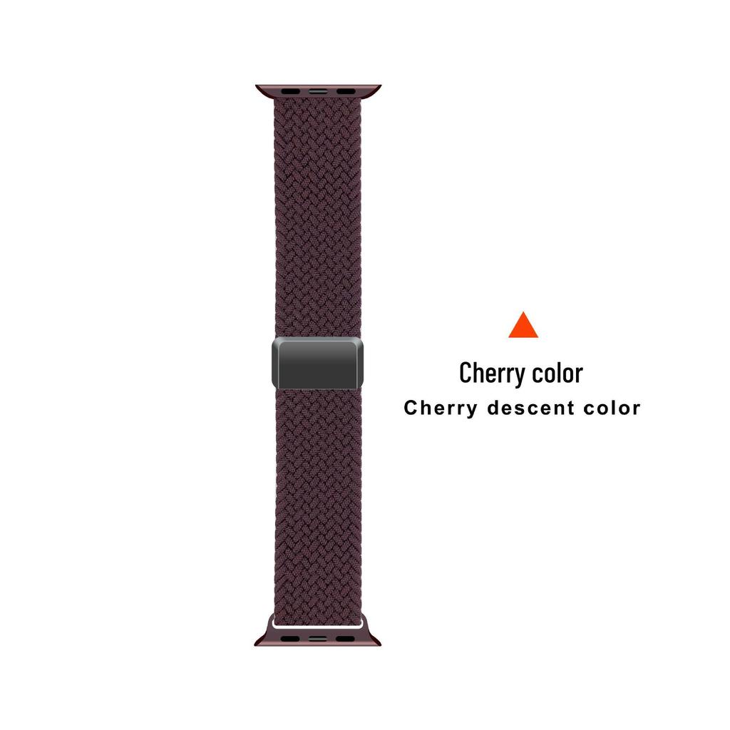 Geflochtenes Magnetarmband aus Nylon für Apple Watch S11