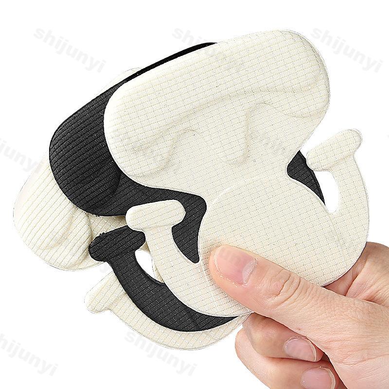 Fashion Adhesive Free Heel Patch Insoles Patch Heel Pads for Sport Shoes Back Antiwear Feet Pad Cushion Insert Insole Adjustable Size