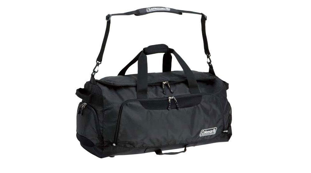 Coleman Travel Boston Bag LG 80L Boston Shoulder Bag for Men and Women (Black)