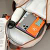 Mori Style Color-Block Lightweight Backpack: High-Capacity and Perfect for Couples' Outdoor Adventures