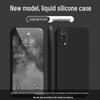 Vivo Y72 Simple Solid Color Liquid Silicone Anti-Drop Soft Case