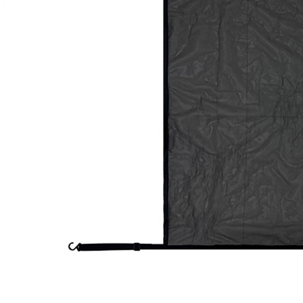 Car Tailgate Mesh Screen Magnetic Heavy-Duty Fly-Proof SUV Sun Protection Net Camping Tent For Van Truck Trailer Tailgating