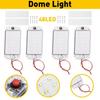 4 Pack 12V Led RV Dome Ceiling Light LED Interior Lighting Fit Trailer Camper RV
