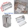 Modern Stainless Steel Roasting Basket With Removable Design For Oven Nut And Seed Preparation