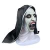 Horror Scary Ghost Mask Full Face Cover Halloween Costume Party Accessory for Adults and Teens with Adjustable Fit and Breathable Material