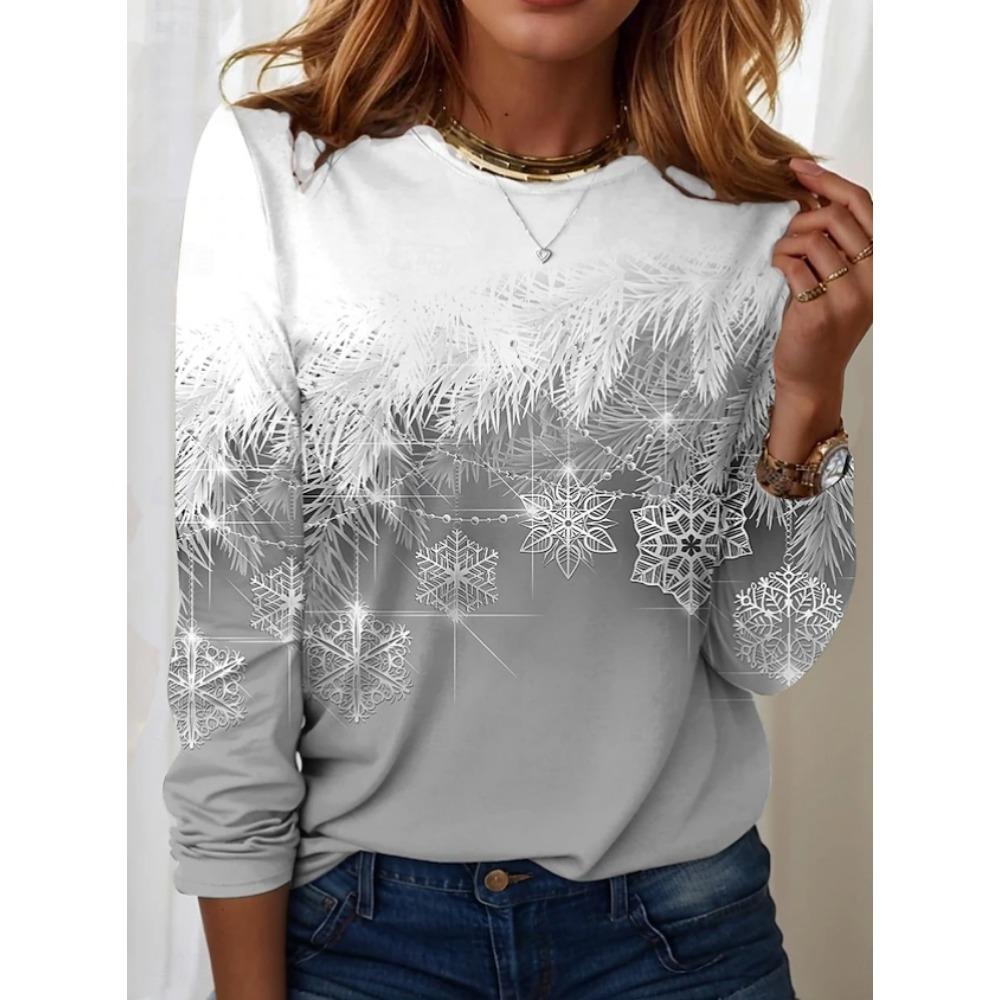 

Женская футболка с цветными блоками и вставками - Повседневный топ с круглым вырезом и длинными рукавами XL