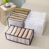 Foldable Mesh Lingerie Organizer: Sock, Bra, and Underwear Drawer Divider Box