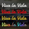 Viva La Vida Cool Stickers For Car Bumper And Door Motorcycle Helmet Street Racing Waterproof Decals