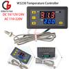 DC 5V/12V/24V AC 110V-220V Світлодіодний цифровий контролер температури Термопара типу K Термостат Регулятор Контроль нагрівання та охолодження