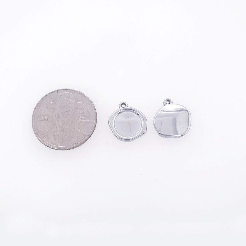 Surgical Steel Sealing Stamp Pendant Accessory Supplies