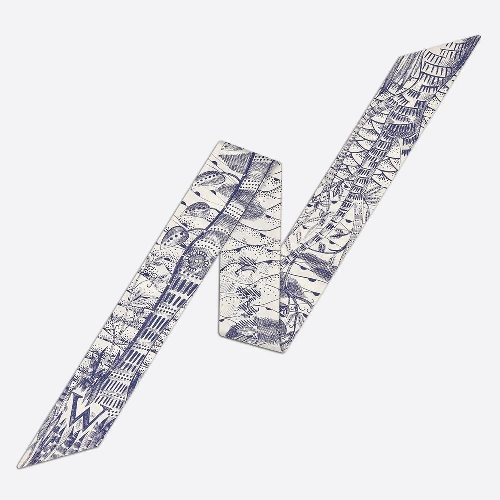 

26 Літер Таро Сузір я Сумка Шарф Твіл Шовкові Шарфи Жіночі Нові Хустки для Шиї Пов язки для Волосся 90CM x 6CM