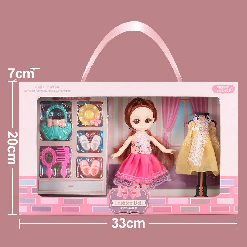 Gift Box Dress Up Doll Toy Gift Box Set Little Girl Girl Gift Girl Toy Princess Doll