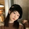 And Cozy Fashionable Rabbit Fur Beret Stylish Retroinspired Winter Hat For Women