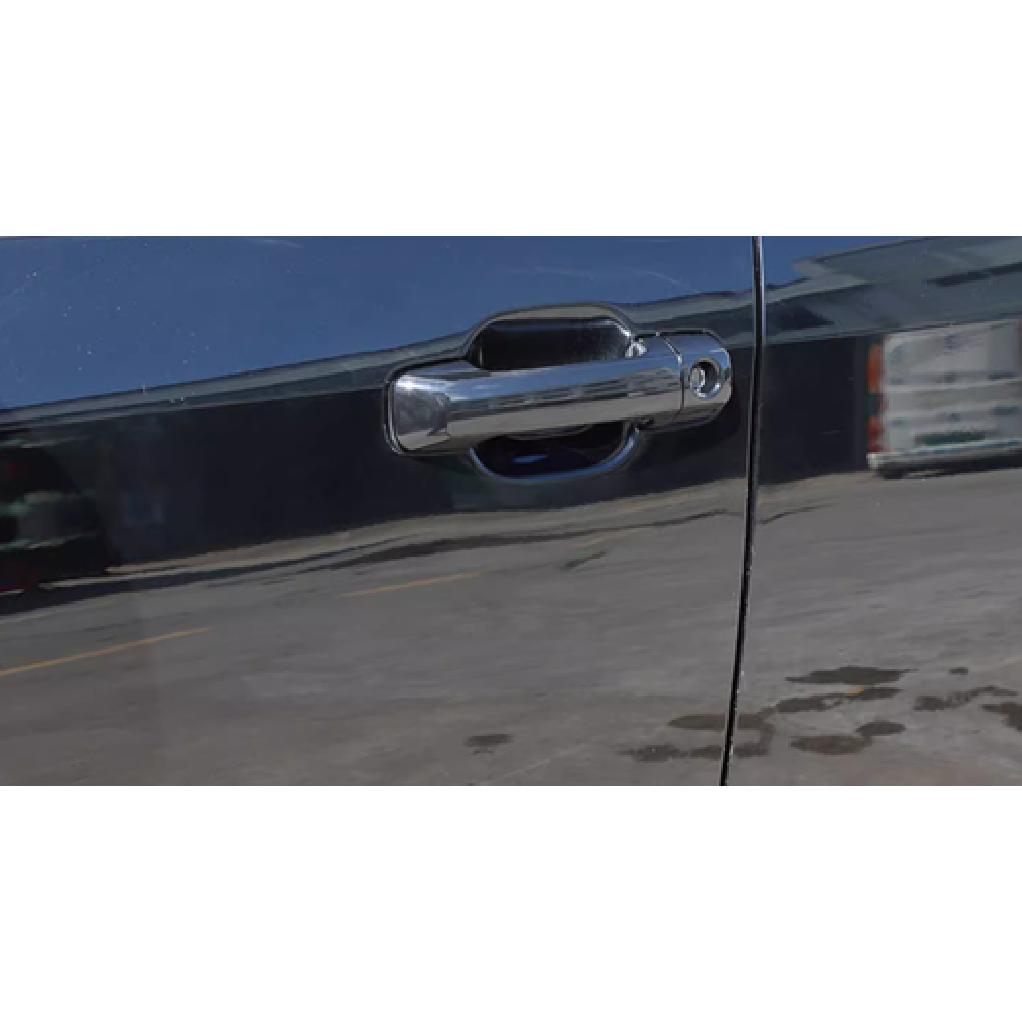 Door Handle Lid ABS Cover Trim For 2007- Toyota Tundra/Sequoia Glossy Black