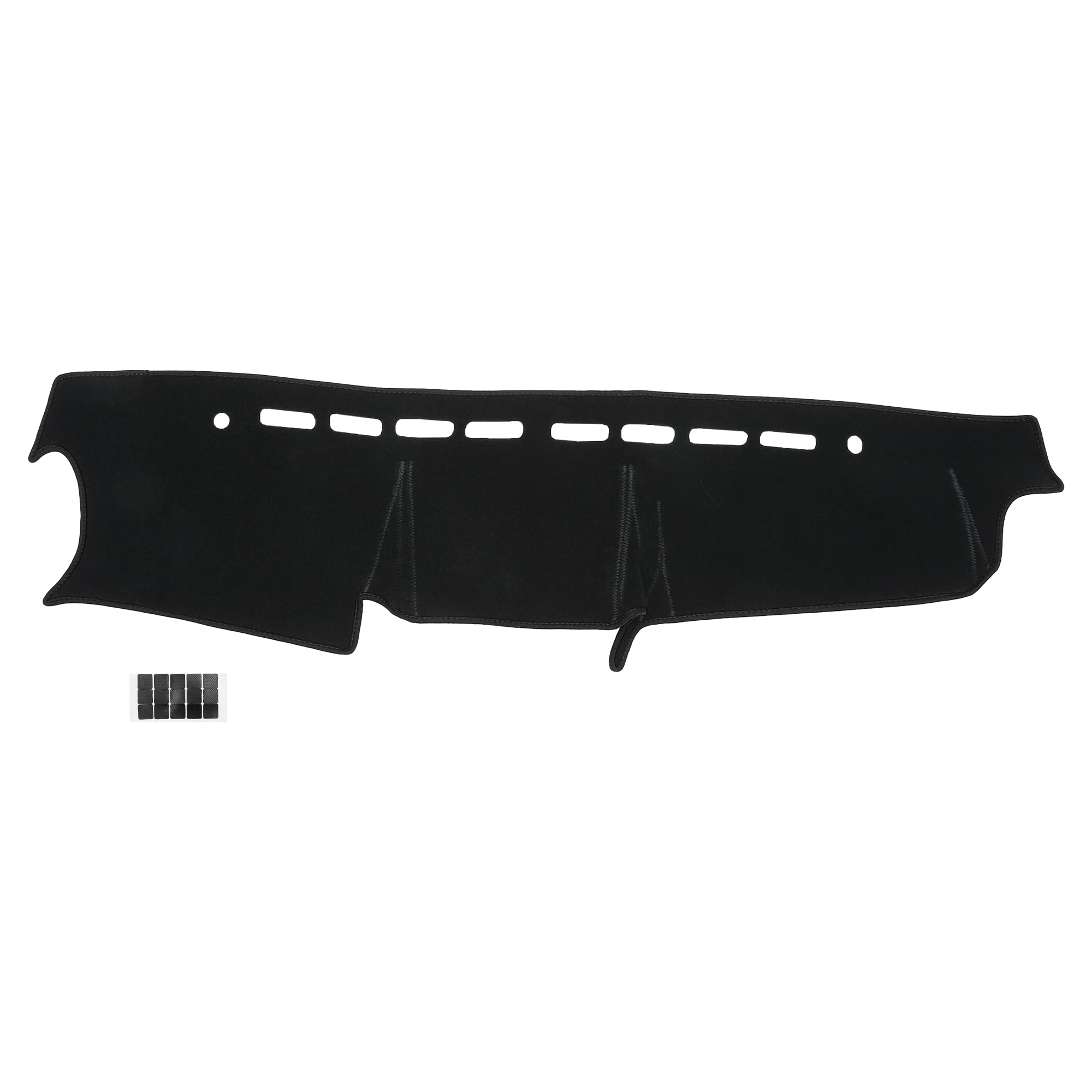 

TUCKBOLD Compatible with Suzuki Jimny Dashboard Foldable Center Console Dashboard Black with 1 Set JB64/JB74 Mat, Cover, Stickers, чёрный