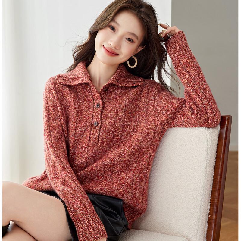 

Srcr Women s Thick High-Neck Cable-Knit 100% Wool Sweater L