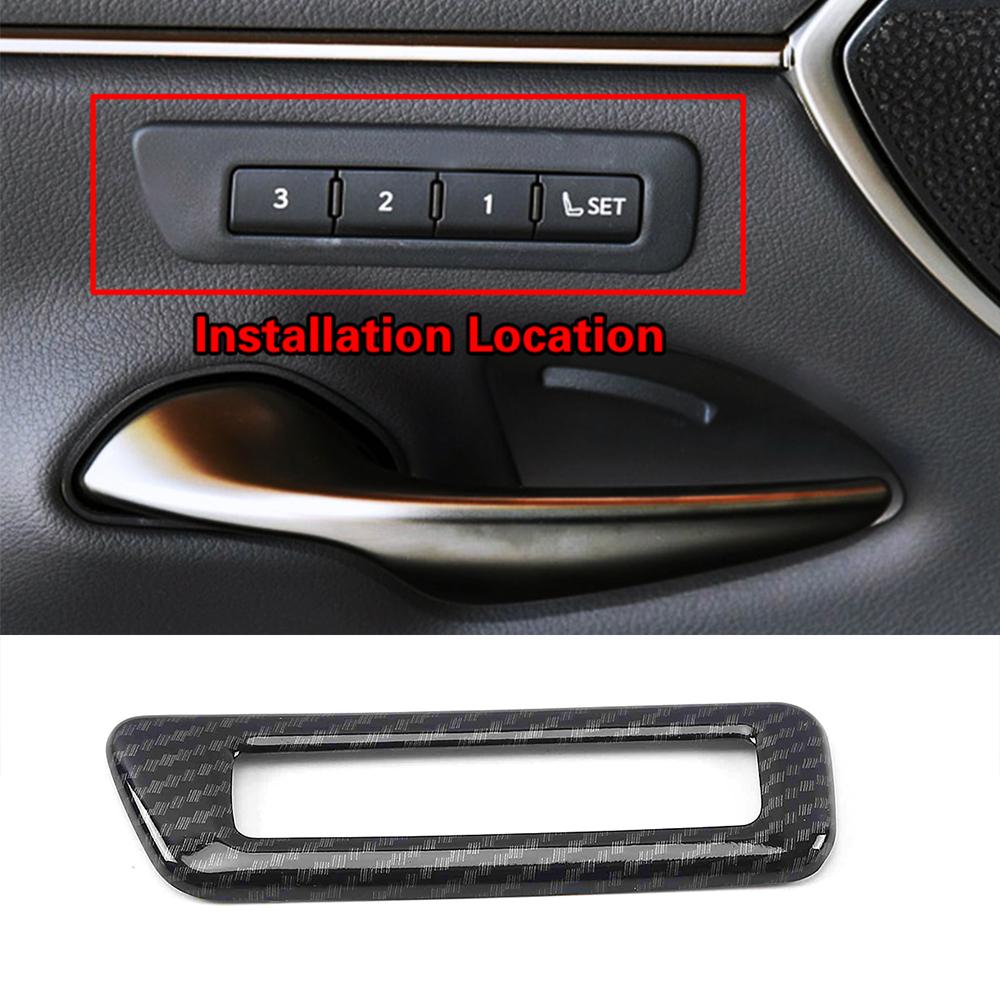 

Для Lexus ES ES200 ES250 ES300 ES350 2018 2023 внутренняя часть центральной консоли автомобиля, внутренняя часть из углеродного волокна, цвет, ремонт, внутренний стиль Style C