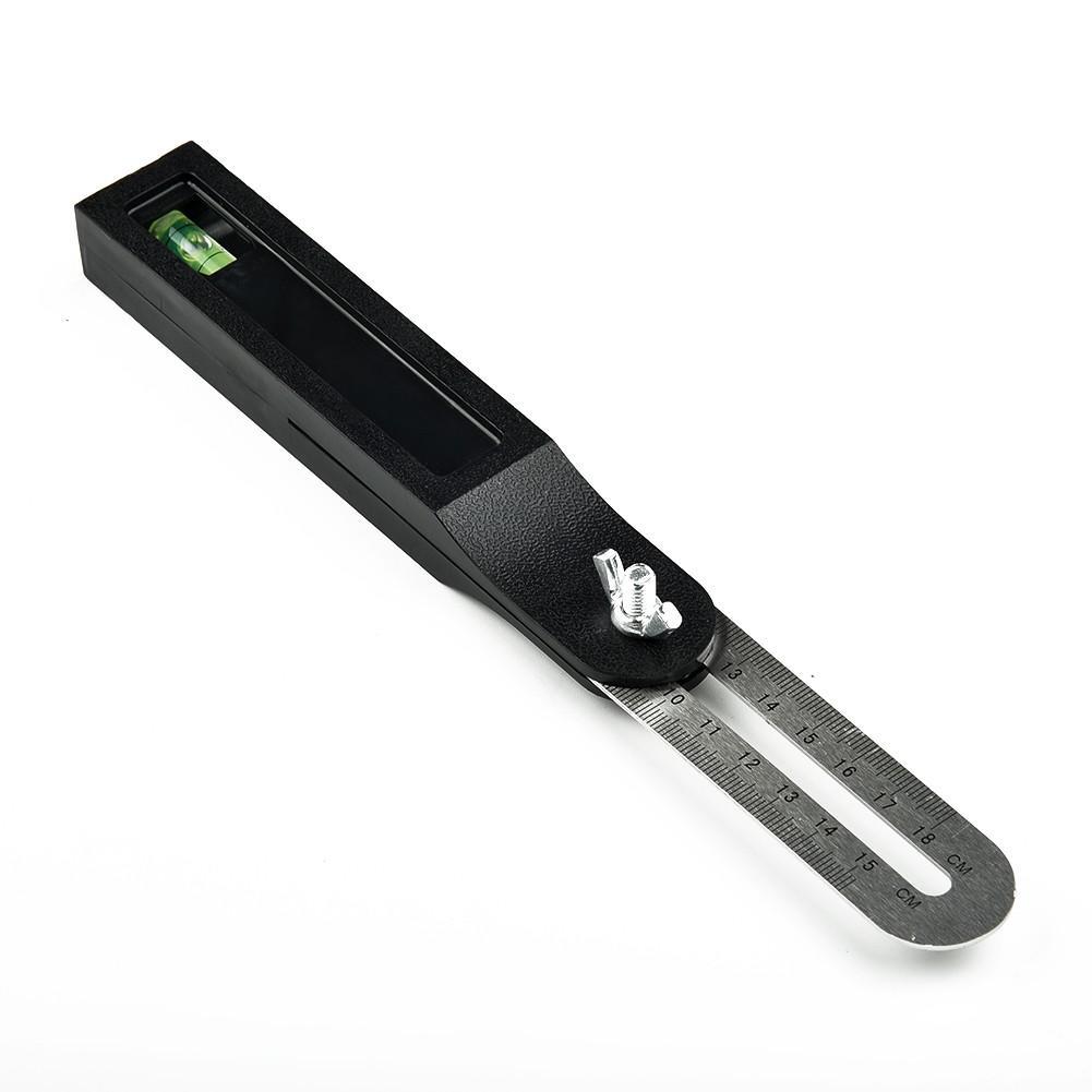 Stainless steel Angle Ruler Sliding Wood Marking Tool Bevel Adjustable Gauge Angle Finder Square Gauge Protractor China Mainland