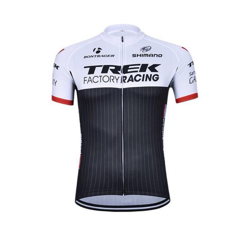 Nuevo conjunto de maillot y culotte de ciclismo para hombre TREK traje de competición camiseta de manga corta verano deporte transpirable maillot de bicicleta