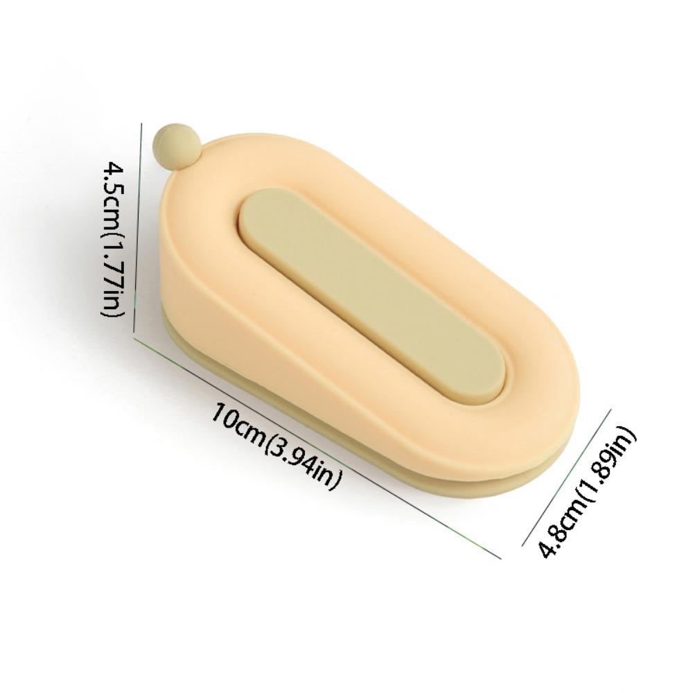 

Doughnut Shape Door Stop Stoppers Silicone Material Anti-Collision Stopper Doorstops Any Floor жёлтый