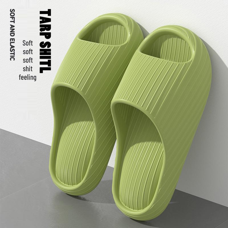 Unisex EVA Bath Slippers: Anti-Slip, Wear-Resistant, Thick-Soled for Indoor Summer Use