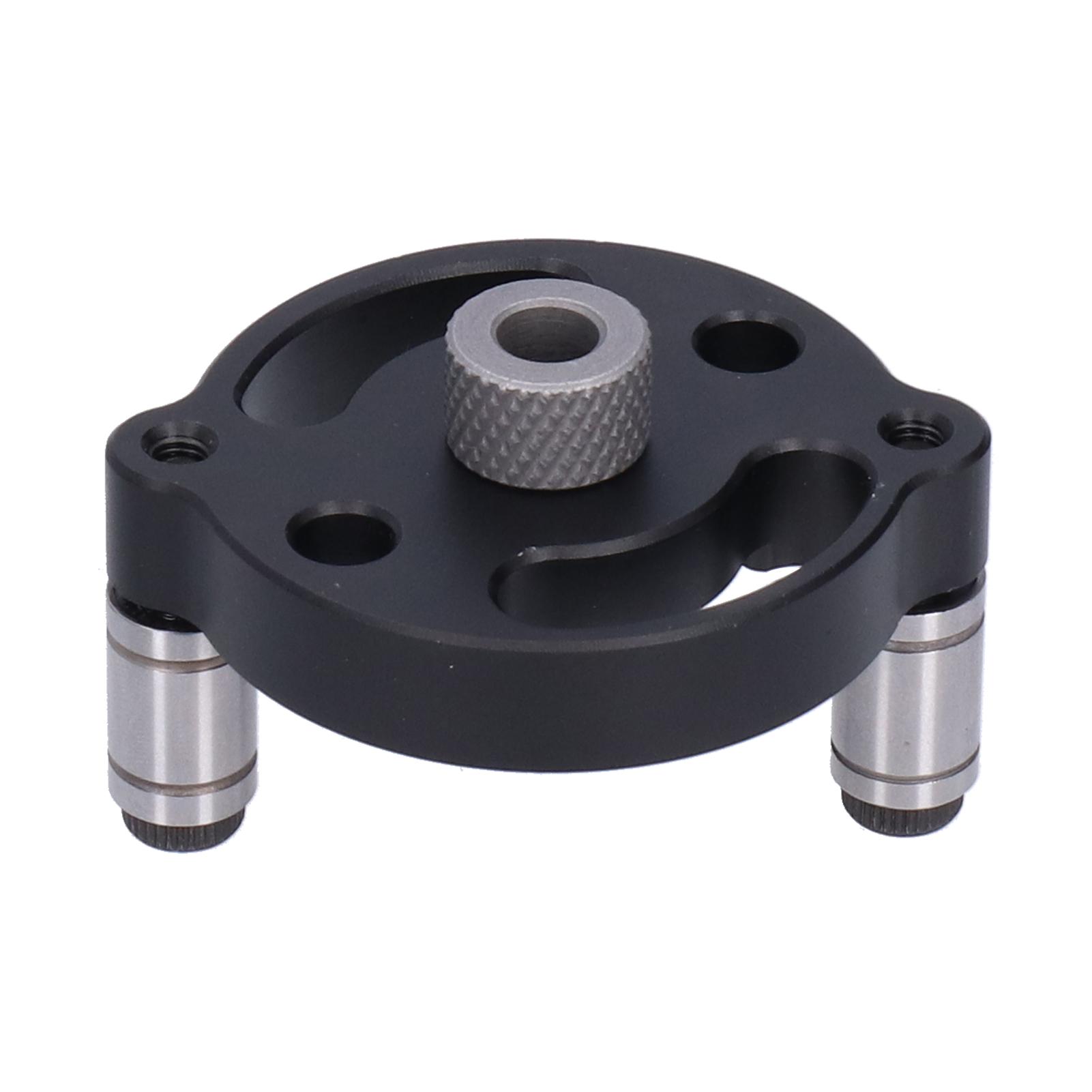 

Hole Puncher Fixture Single Drill Guide SelfAdaptive Center Positioning Doweling Jig Locator