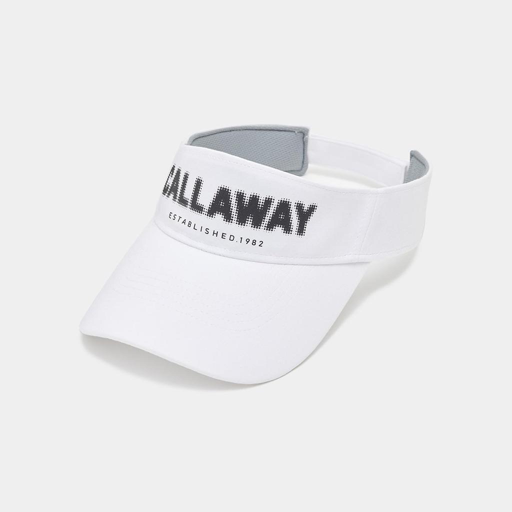 Callaway Men's Sun Visor (Cardboard, Adjustable Size) / Golf Hat / C24291114 1030_White