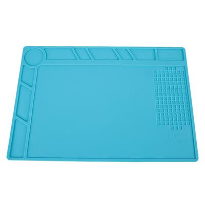 Soldering Station 500 Degrees C Heat Resistant Pad Phone Watch Repair NOn Slip Silicone Mat