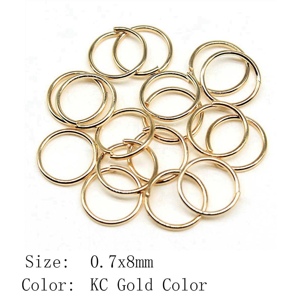 Father's Day Jewelry Materials Split Rings 5 Colors 9 Sizes Accessories Parts Women's Clothing Accessories For Women