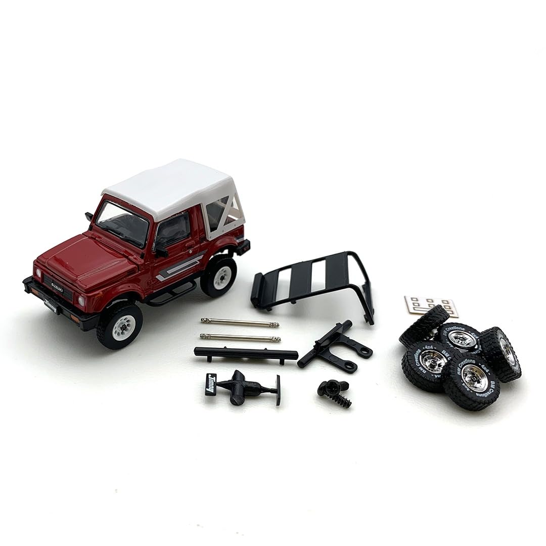 

Creations Suzuki Jimny Red RHD 64B0166 B-M (SJ413) 1/64