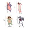3D Stereo Kawaii Cartoon   Bookmark Wacky Bookmark Student Gift 4PCS