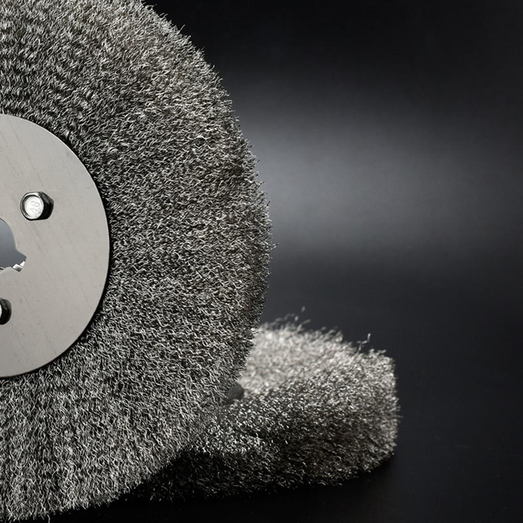 Wire Brush 150mmStainless Steel Wire Wheel Brush BenchGrinder Abrasive Tools for Appearance and Cleaning/ Polishing