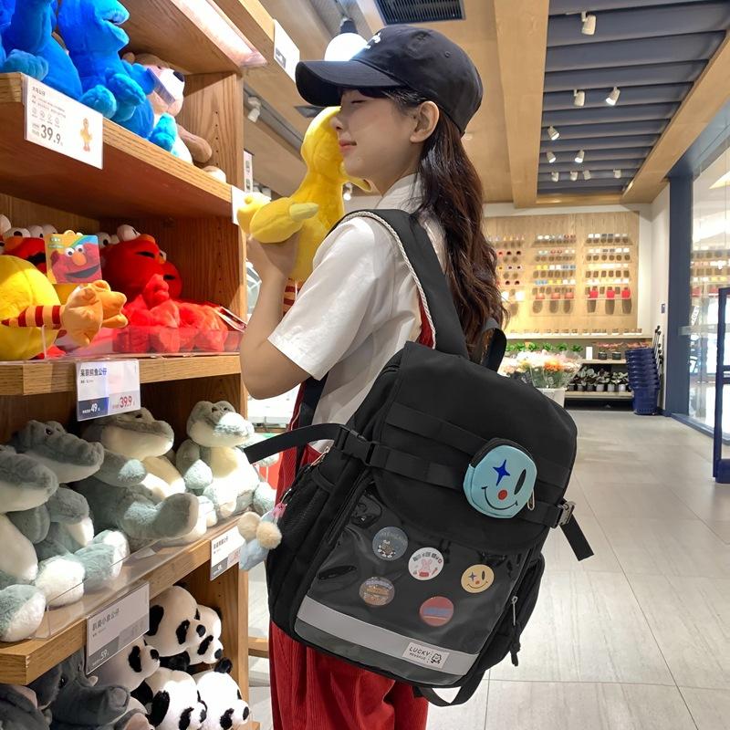 

Spring and summer travel small backpack Korean version of leisure original style small fresh shoulder backpack