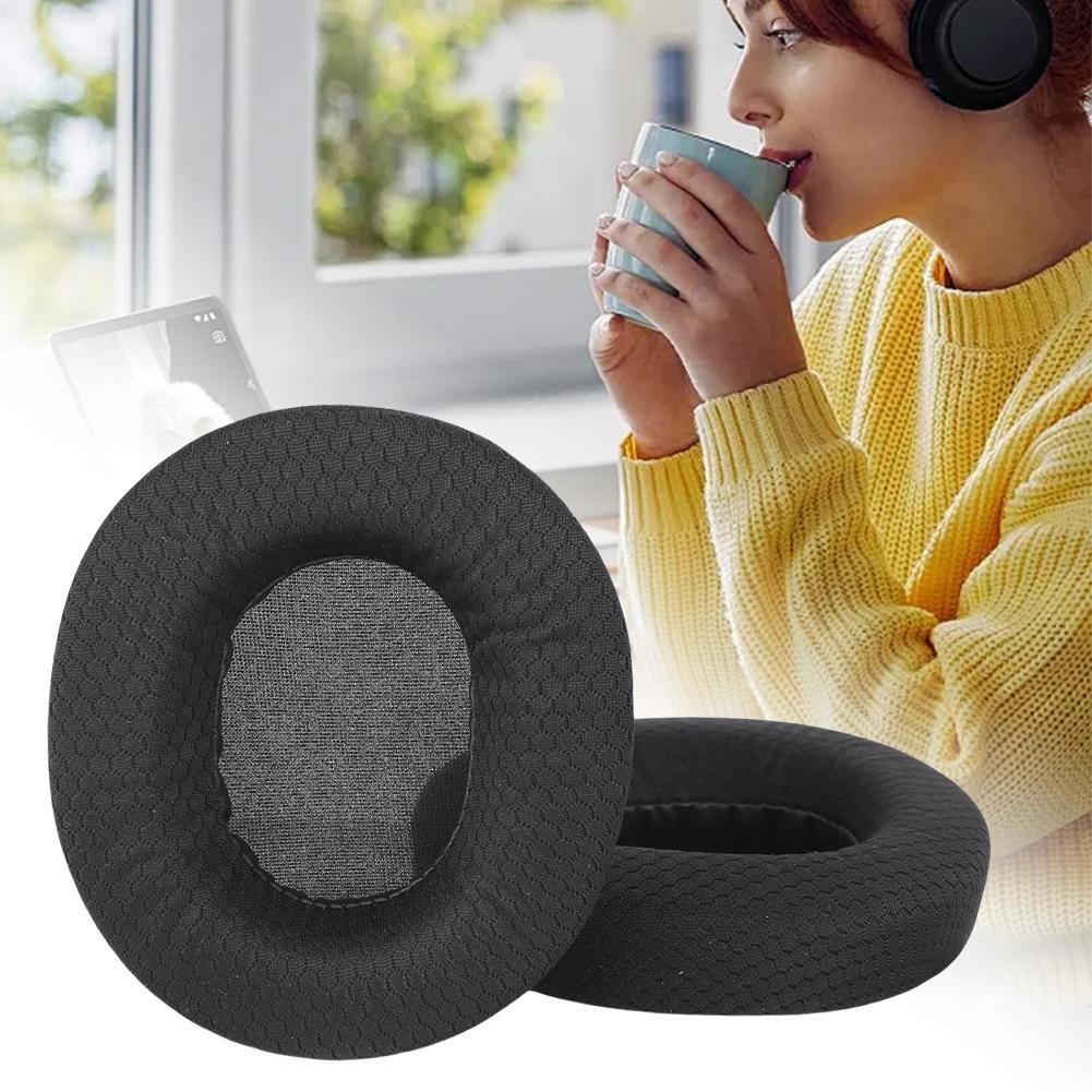 Replacement Earpads Mesh Fabric Memory Foam Ear Pads Cushions Headset Ear Cushions for Razer Kraken Kitty V2 Pro Gaming Headset