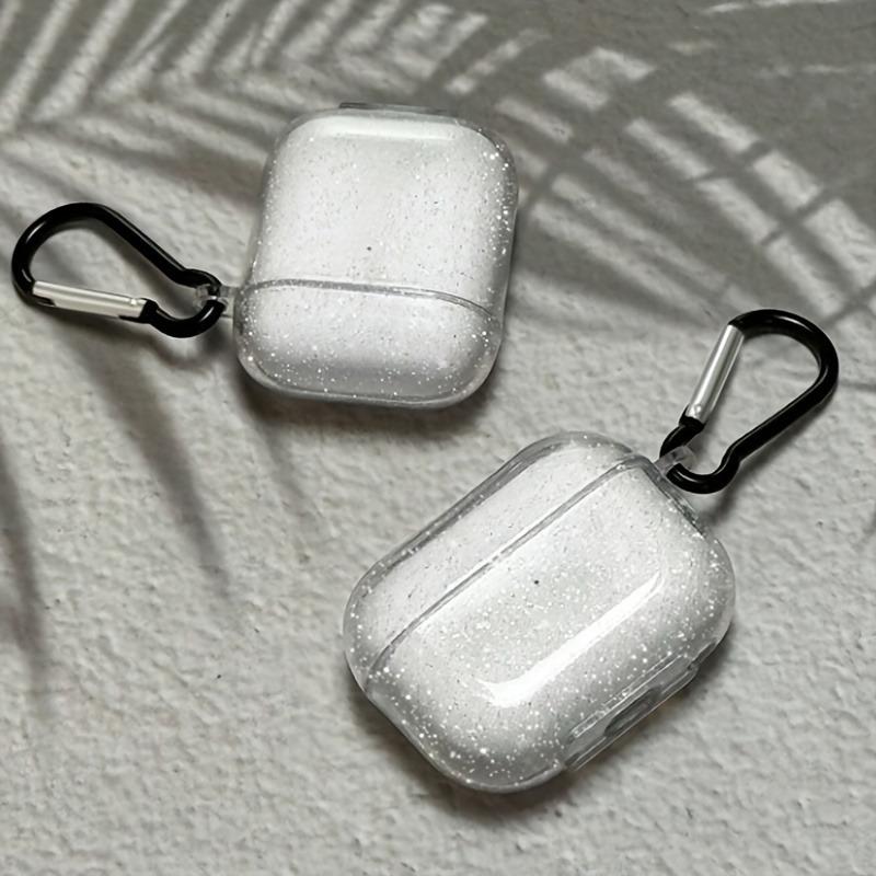 Glitter Transparent Case For AirPods Pro 3/Pro 2/ Pro Earphone Protection Case For Airpods 1or2/3/4 Wireless Earbuds Case Cover