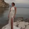 2026 Autumn New European and American Amazon Cross-Border Foreign Trade Women's Slimming Mid-Length Sleeveless Mermaid Dress with Slits