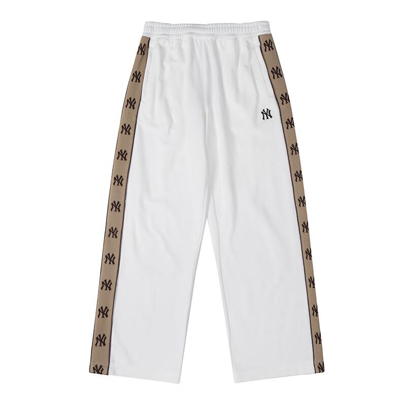

New MLB New York Yankees Casual Pants Unisex White 3APTM0351-50IVS L