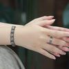 Zhakiram Unisex Retro Braided Wealth God Bracelet - Trendy, Cool Square Plate Design