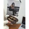 New retro Mary Jane shoes women's autumn word with flat bottom shallow mouth ballet shoes commuter shallow mouth single shoes