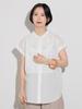 Shirt Lace Yoke Shirt OFF WHITE ONE SIZE [Beams Heart] S/S Women's
