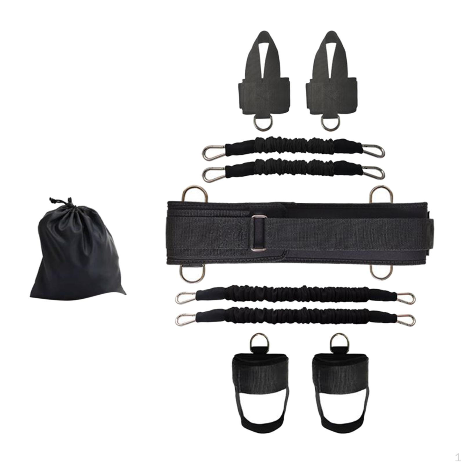 

Боксерские ленты сопротивления упражнения для мужчин и женщин с сумкой для хранения прыжковый тренажер скорость ловкость чёрный